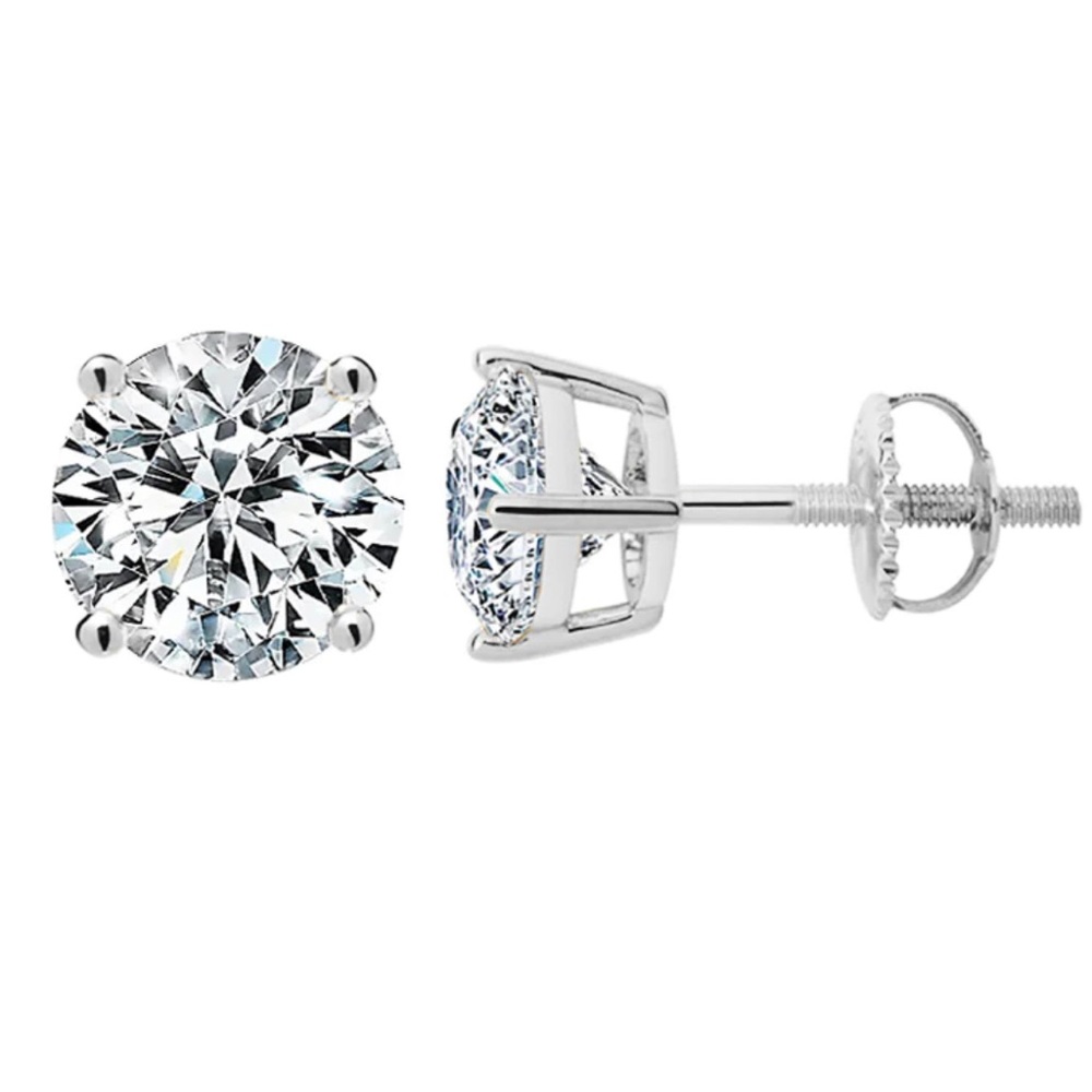 Diamond Stud MOISSANITE GRA